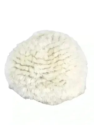 Vintage Hat Hansen Faux Fur White Winter Made In The Usa Adjustable Cap thumbnail 9