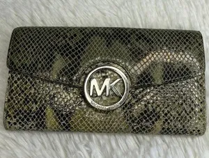 Michael Kors Snake Pattern Wallet thumbnail 1