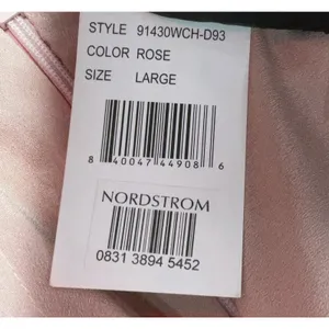 NWT WAYF Blush Pink Bella Blouson Column Gown Maxi Formal Dress Sz L Long thumbnail 5