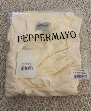 Yellow Peppermayo Dress Mini thumbnail 1