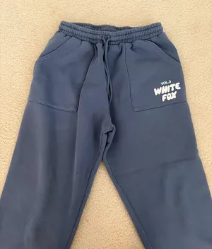 Blue White Fox Sweatpants  thumbnail 1
