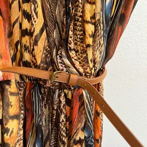 Calvin Klein Mixed Animal Print Belted Dress 2P thumbnail 3