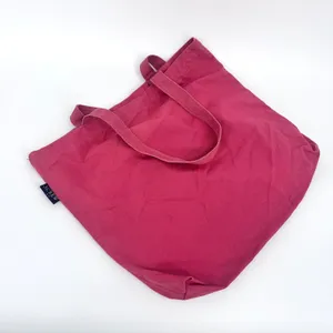 J. Crew Pink‎ Canvas Tote Bag Beach Travel Everyday Casual Nautical Logo thumbnail 3