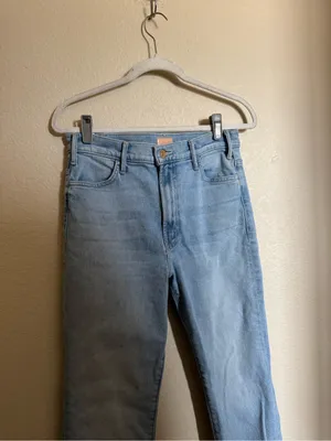 MOTHER The hustler ankle fray jeans size 29 in lost art thumbnail 5