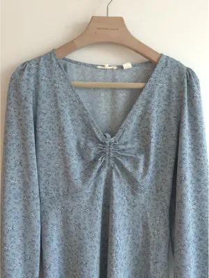 Levi’s Delray Long Sleeve Mini Dress Medium thumbnail 3