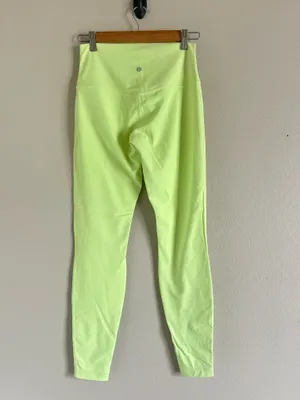 Lululemon Align High Rise 28" Faded Zap Nulu Tights Pants Size 8 thumbnail 2