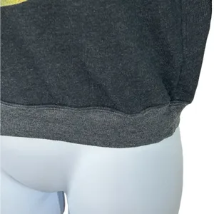Wildfox Body By Trey Graphic Fleece Sweatshirt XS Charcoal Gray thumbnail 7