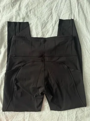 Lululemon Fast and Free 25” Women’s Black High-Rise Performance Leggings thumbnail 5