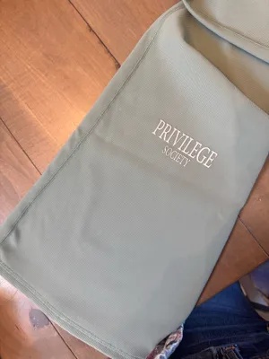 Privilege Society Size Small Flare Leggings Sage Green thumbnail 6