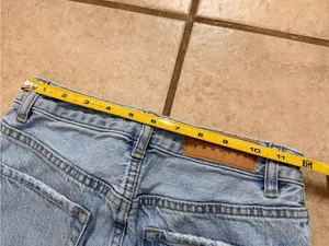 Light Wash High Rise Boyfriend Jeans thumbnail 6
