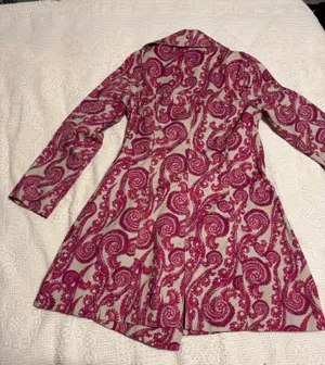 Merona Paisley Rain Jacket thumbnail 4