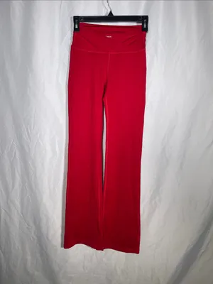 Gilly Hicks Womens Active Recharge Bootcut Yoga Flare Pant Crimson Red Small thumbnail 2