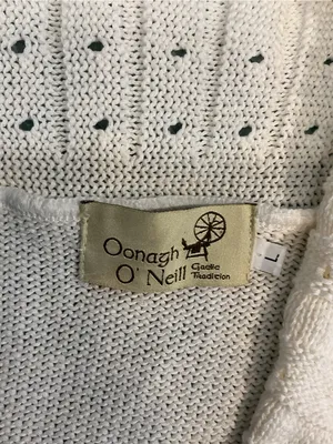Oonagh by Nanette Lepore Cream Hooded Open-Front Knit Cardigan thumbnail 2