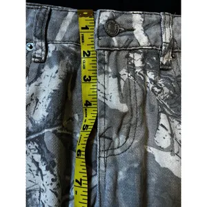Y2k Low rise Jeans 3 Camouflage Cargo low rise Wide Leg Urban Alternative Skate thumbnail 8