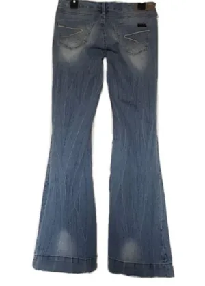 Seven7 Boho Flare Bell Botttom Flare Jeans 28 thumbnail 6