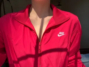 Nike Red Windbreaker Jacket thumbnail 2
