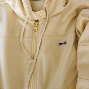 Le Tigre Butter Yellow Zip Up Hoodie thumbnail 3