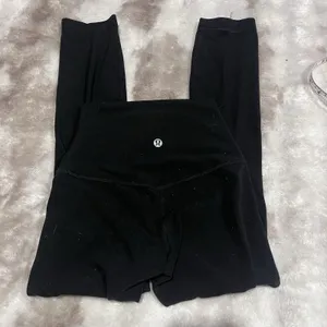 Lululemon Align Crop 21” Black Size 0 High Rise Yoga Leggings thumbnail 5