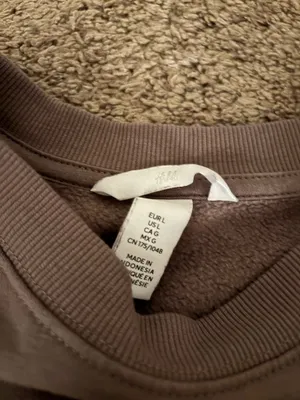 H&M Brown Sweatshirt thumbnail 2