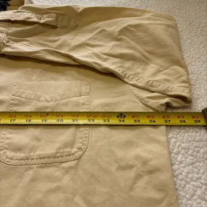 Club Room Light Yellow Button Down Casual Shirt Long Sleeves Streetwear Academia thumbnail 3