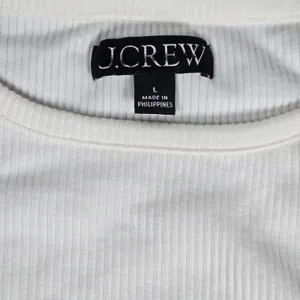 J. Crew Vintage rib ruffle-sleeve‎ shirt L BP083 thumbnail 3