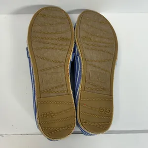 Nautica Idelle Blue White Striped Espadrille Flats Knotted Bow Womens‎ 9.5 thumbnail 5