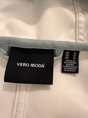 Vero Moda Blue Water Resistant Jacket Size Medium - C4-098 thumbnail 3