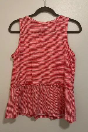 Old Navy Cute Peplum Tank Top thumbnail 2