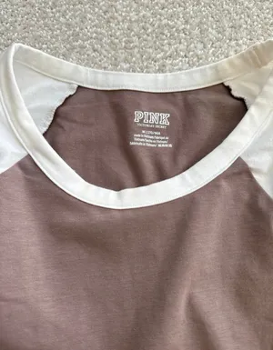 PINK - Victoria's Secret Raglan Long Sleeve Shirt thumbnail 4