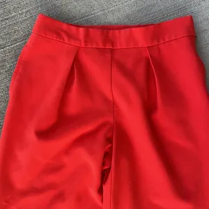 Trina Turk pants tomato red wide leg women size 2 thumbnail 2