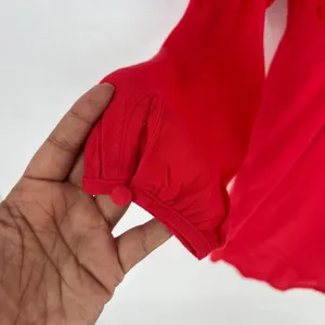 Gianni Bini Mini Dress Womens XS Red Viscose Lace Cutout Detail Keyhole Back‎ thumbnail 7
