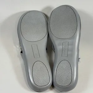 Kenneth‎ Cole REACTION Size-10M Women's Glam-Athon Thong Sandal Silver thumbnail 8
