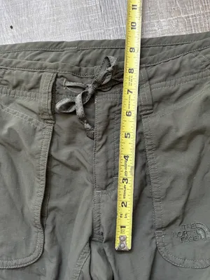 The North Face Womens Green Roll Up Hiking Cargo Pants Size 8 Nylon‎ Gorpcore thumbnail 13