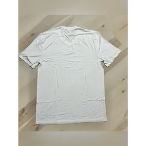 Naked Wardrobe NEW Women’s Oversized Medium White V-neck T-shirt thumbnail 6