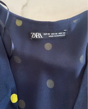 ZARA Polka Dot Dress thumbnail 4