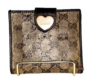 Authentic Gucci GG Supreme Coated Canvas and Leather French Flap Bifold … thumbnail 1