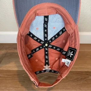 NWOT Adidas Women's Coral Embroidered Adjustable Baseball Cap Hat thumbnail 8