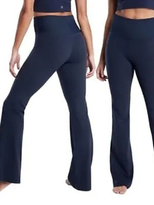 Athleta‎ Dark Blue Studio Flare High Rise Pants thumbnail 2