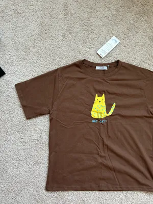 Polka Dot Cat Tee. XS thumbnail 2