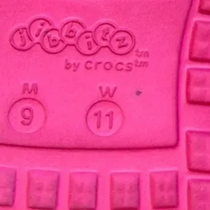 Jibbitz by Crocs Classic Clog Women W11 Pink Comfort‎ Lightweight Slip On Shoes thumbnail 5