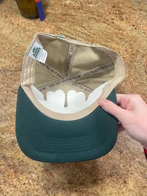 Tan and Green Hat thumbnail 3