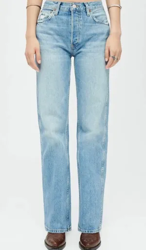 RE/DONE Highrise Loose Jeans NWOT 25 thumbnail 1
