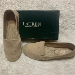 beige comfy Espadrilles thumbnail 1