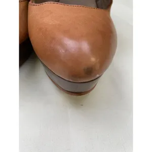 Michael Kors Women's Tan Leather Shoes/ Heels 4.5" Size 8M SKU 5817 thumbnail 7