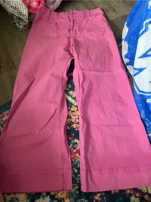 Lauren Conrad Pink Wide-Leg Women’s Jeans thumbnail 5