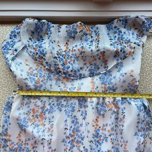 NWT Selfie Leslie Dress Floral Midi Dress with Tie straps & belt size 8 thumbnail 11