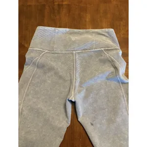 Lululemon Leggings Womens 10 Blue-Grey High Rise Yoga Pants Athletic Gym Run thumbnail 7