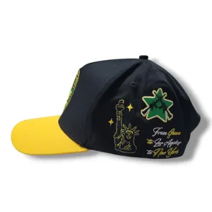 Homme + Femme Hat FTY Africa World Tour Art Basel Embroidered Snapback Hat New thumbnail 3