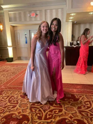 Purple prom dress camille la vie thumbnail 3