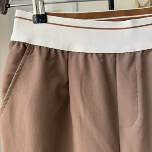 OGL Move Waterproof Lightweight Elastic Waist Pants Brown M thumbnail 3